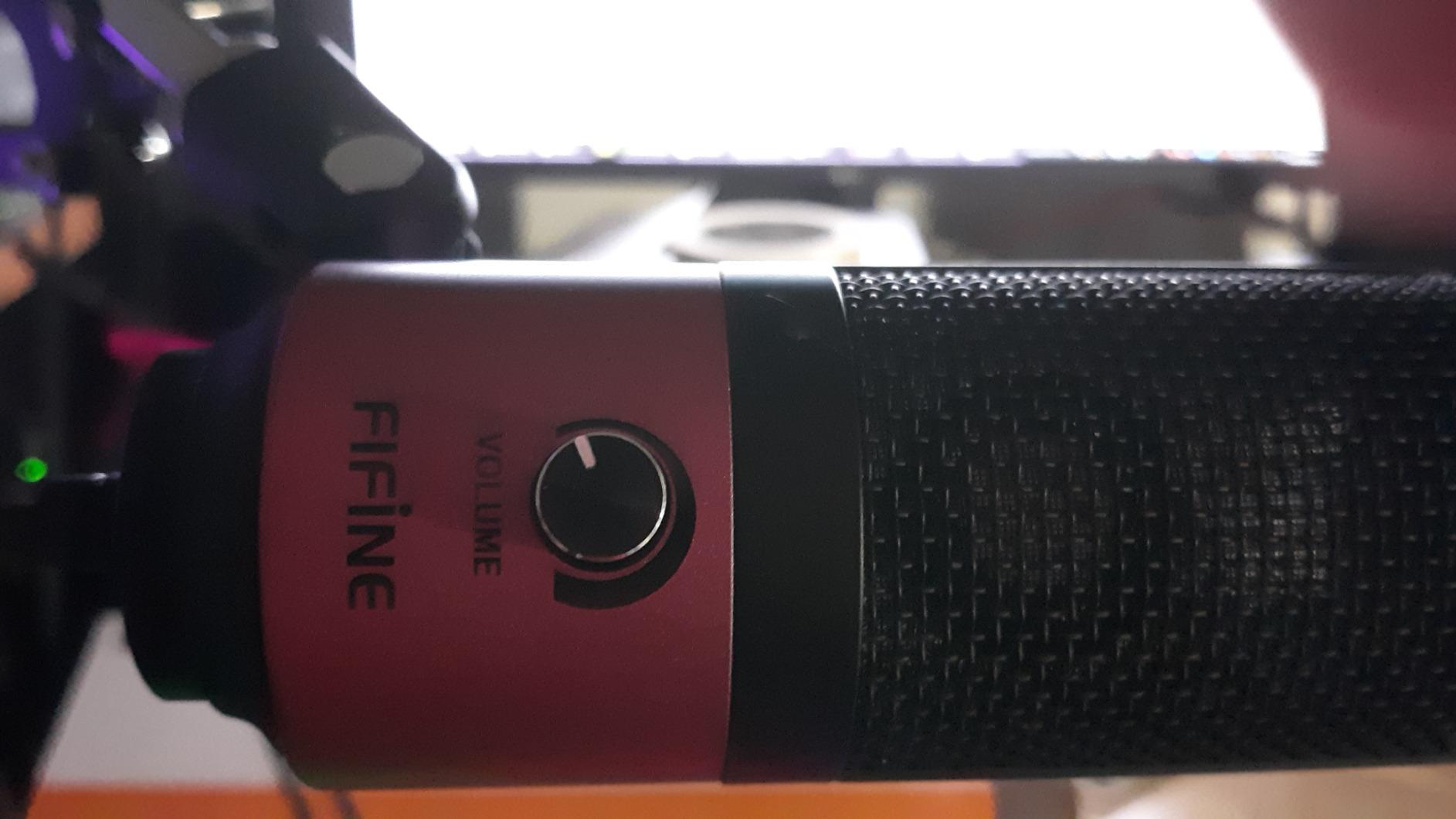 FIFINE K669B USB Microphone, Condenser Recording Mic for Vocals, Meeting | Metal Cardioid Laptop Mic for MAC OS, Windows, Voice Overs, Streaming, Online Meeting and YouTube Videos customer photo 1