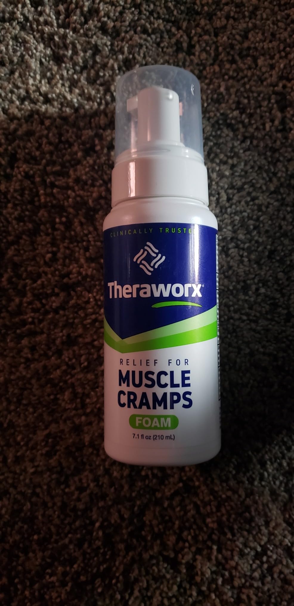 Theraworx Relief for Muscle Cramps Foam, 7.1 Oz | Clinically Trusted, Fast-Acting Muscle & Leg Cramp Relief, Made with Magnesium Sulfate. Paraben-Free, no mess or strong odor. customer photo 1