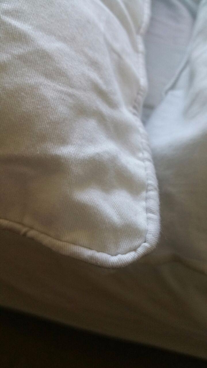 MODERNJOE'S Luxurious Queen Size Water Pillow (20x28), Adjustable Waterbase Pillow (Fiber Fill) customer photo 2