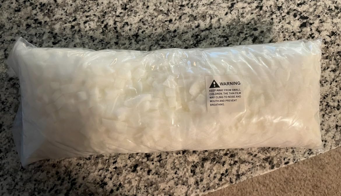 Coop Home Goods Extra Oomph Fill, Cross-Cut Memory Foam, Medium Density Pillow Fill, Extra Fill Bag, Refill to Customize Your Premium Adjustable Pillow, GREENGUARD Gold and CertiPUR-US Certified customer photo 2