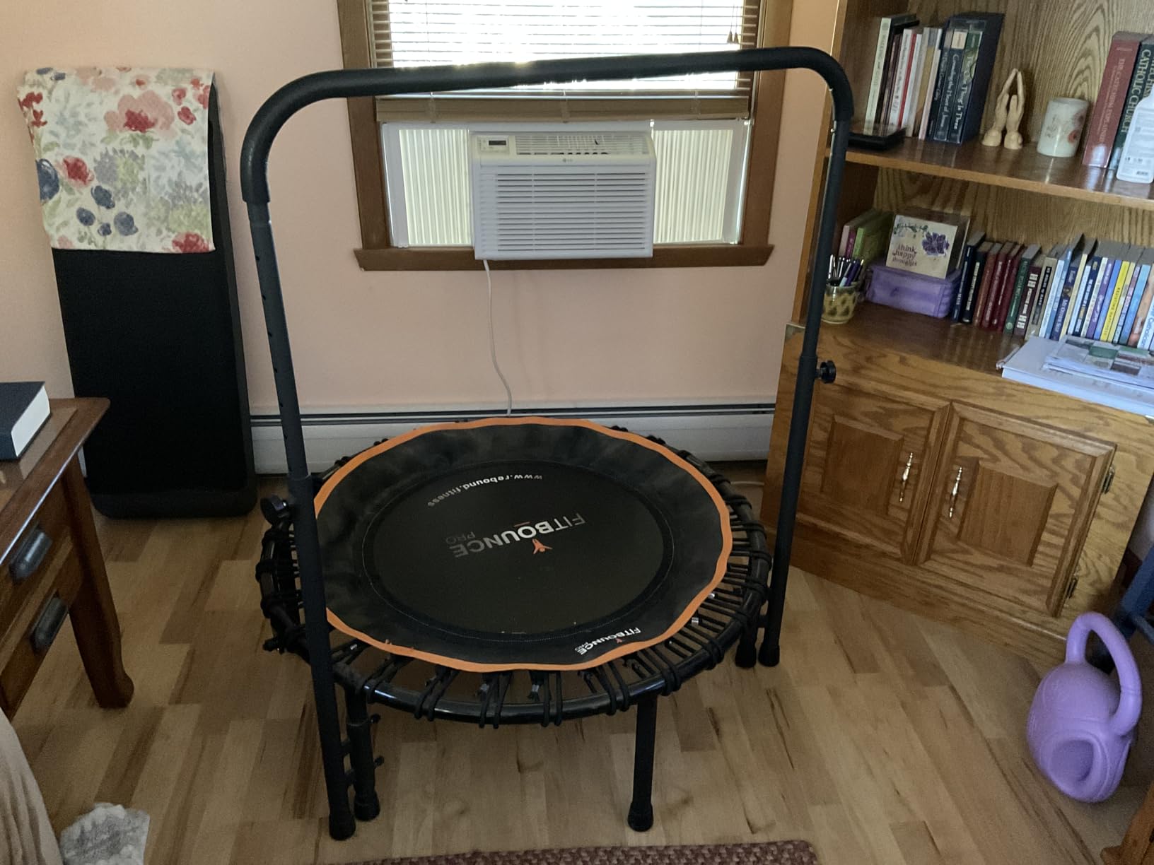 MXL FIT Bounce PRO Bungee Rebounder - Premium Indoor Mini Trampoline for Adults, Silent Low-Impact Bounce customer photo 1