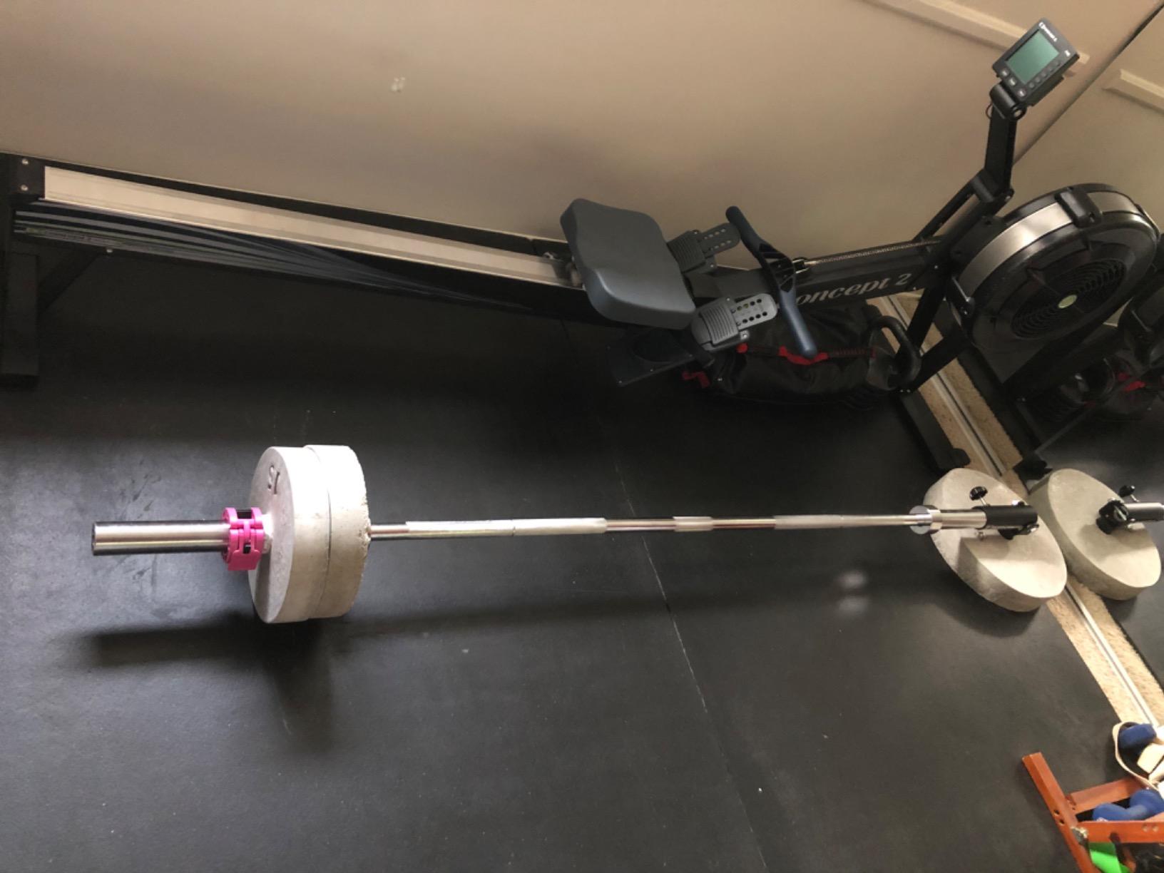 T Bar Row Attachment with V Bar Attachment Landmine Handle - 360 Swivel Landmine Attachment for Barbell for Full-Body Workout in Home Gym - Small Spaces - Deadlifts Squats Landmine Stand customer photo 2