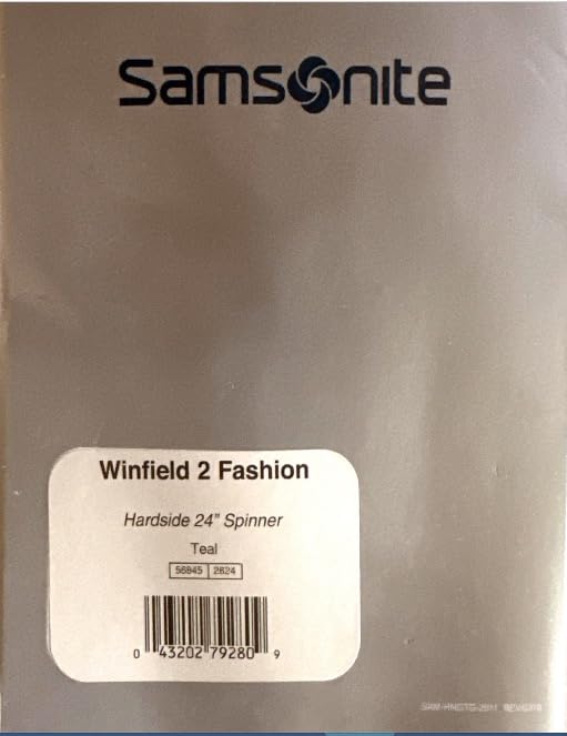 Samsonite Winfield 2 Hardside Expandable Luggage with Spinner Wheels, Brushed Anthracite, Checked-Large 28-Inch customer photo 1