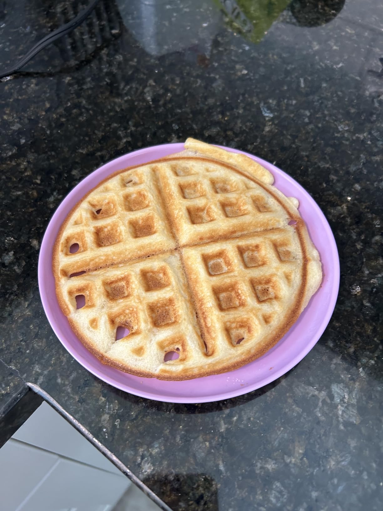 Chefman Rotating Belgian Waffle Maker, 180 Flip Iron w/ Non-Stick Plates, Adjustable Timer, Locking Lid, & Drip Plate, Space Saving Storage, Mess-Free Breakfast, Stainless Steel/Black customer photo 2