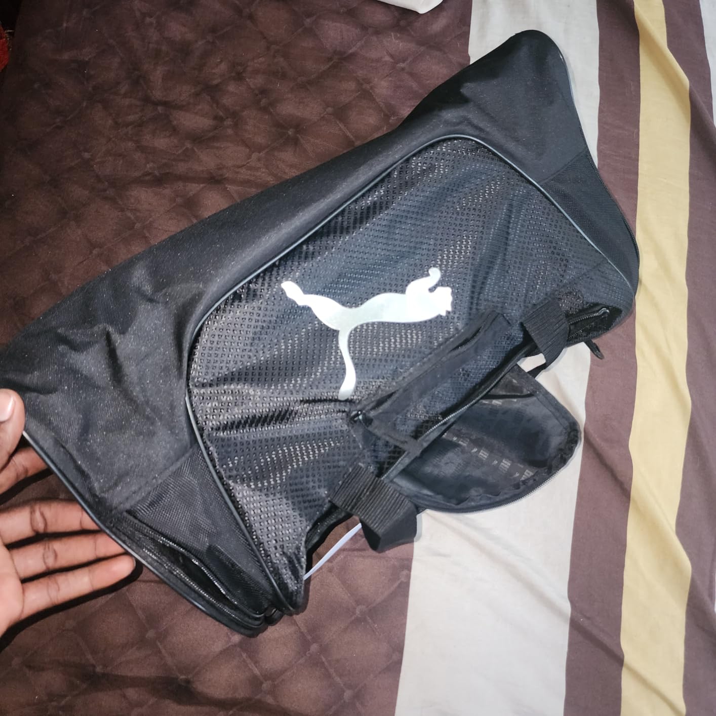 PUMA Contender Duffel Bag with Removable Strap & Shoe Pocket customer photo 1