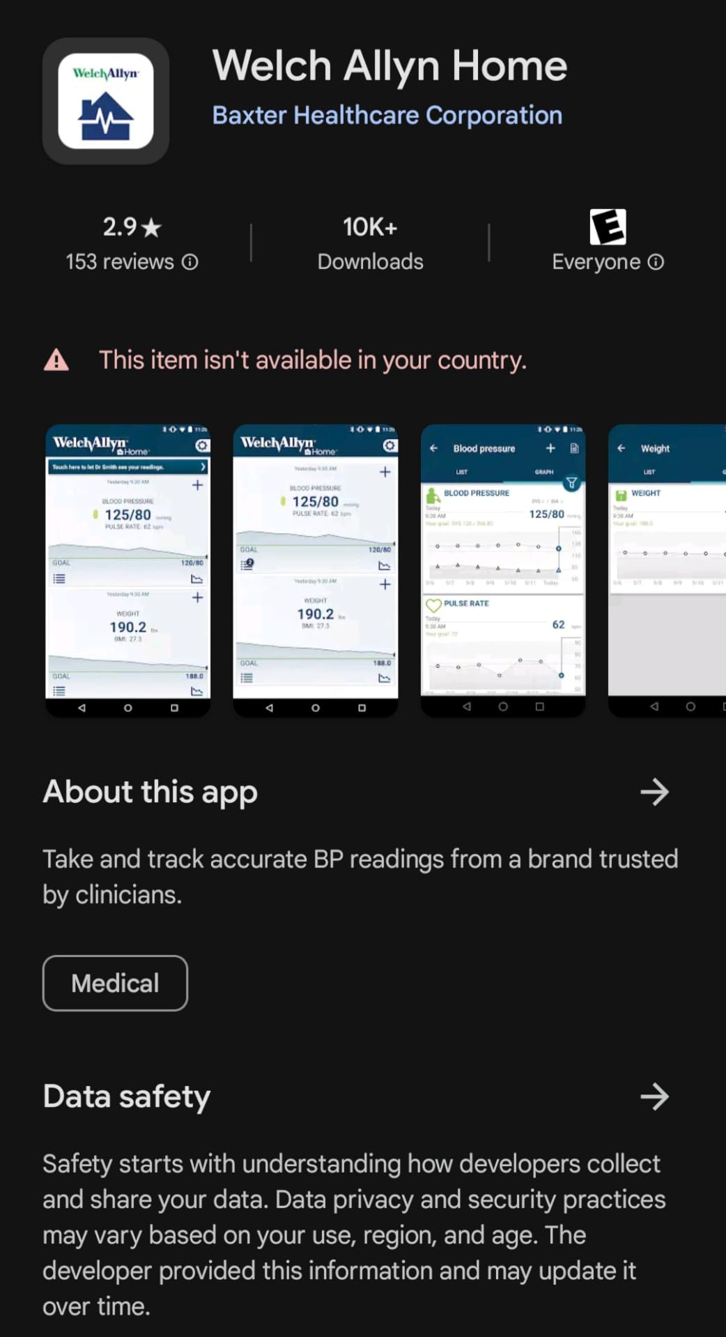 Welch Allyn Home 1500 Series Upper Arm Blood Pressure Monitor with Easy Bluetooth Smartphone Connectivity RPM-BP100 customer photo 1
