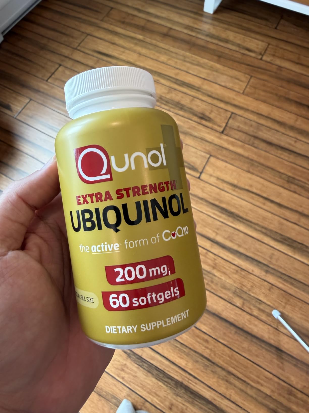 Qunol Ubiquinol 200mg, Extra Strength, Powerful Antioxidant, 60 Softgels customer photo 2