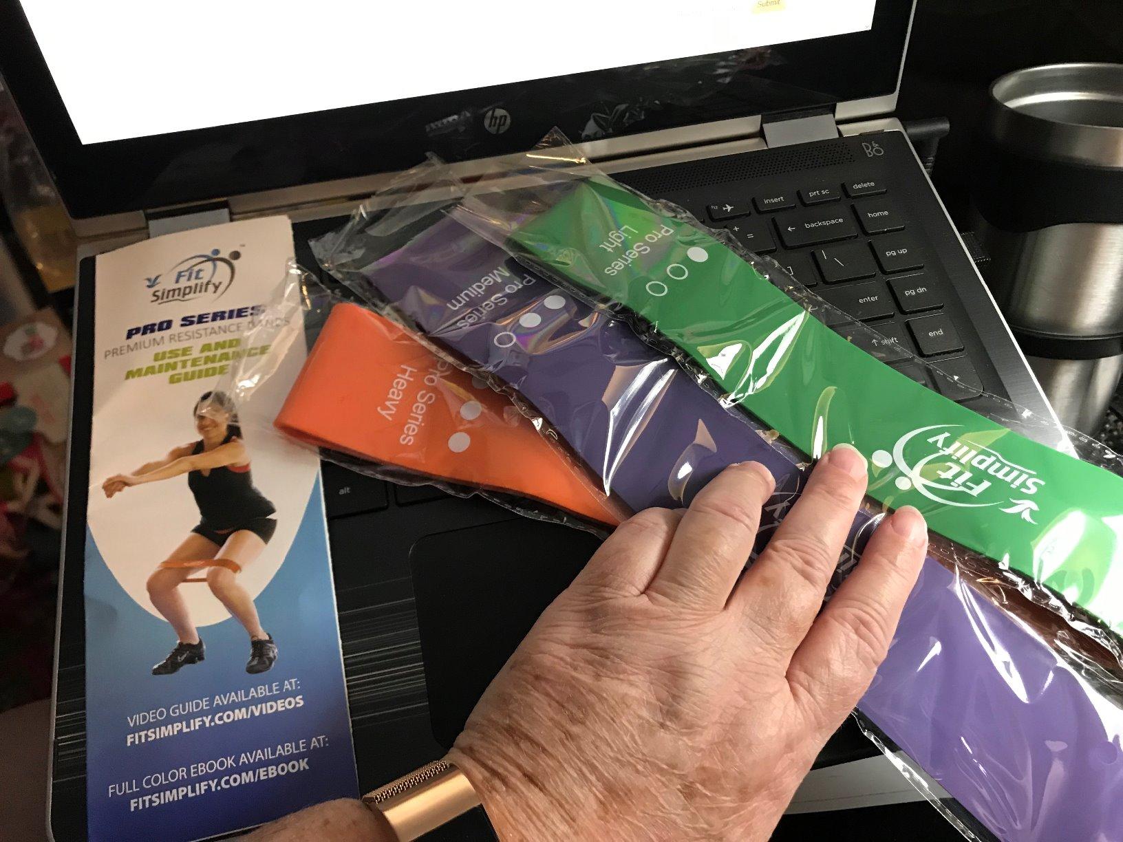Fit Simplify Pro Series Resistance Loop Exercise Bands, Set of 3 customer photo 1
