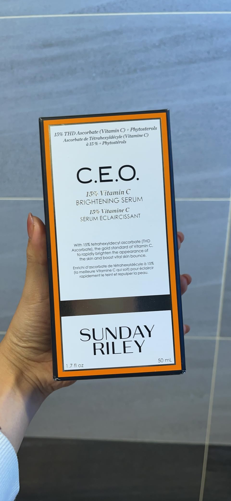 Sunday Riley C.E.O. 15% Vitamin C Brightening Serum customer photo 2