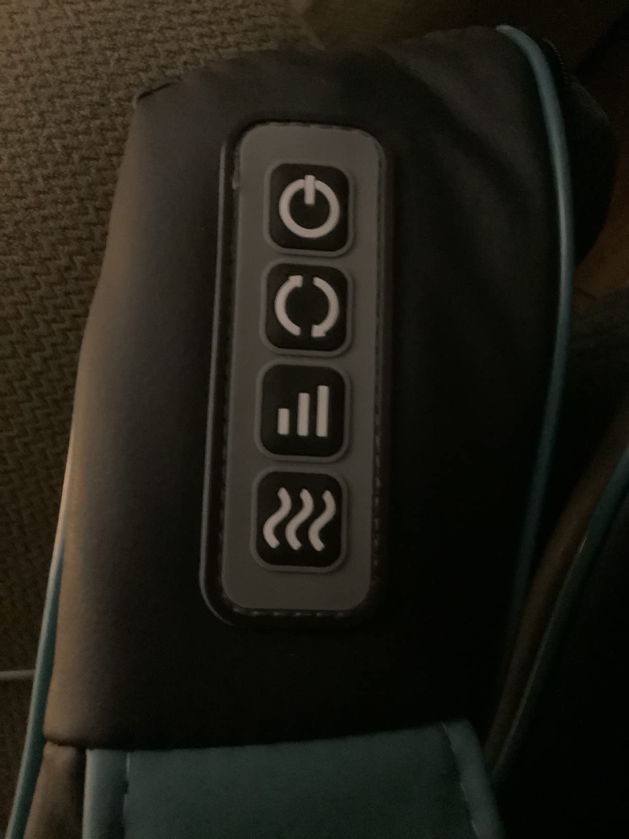 Shiatsu Neck and Back Massager with Heat - Deep Kneading Pillow for Massage - Electric Full Body Massager customer photo 1
