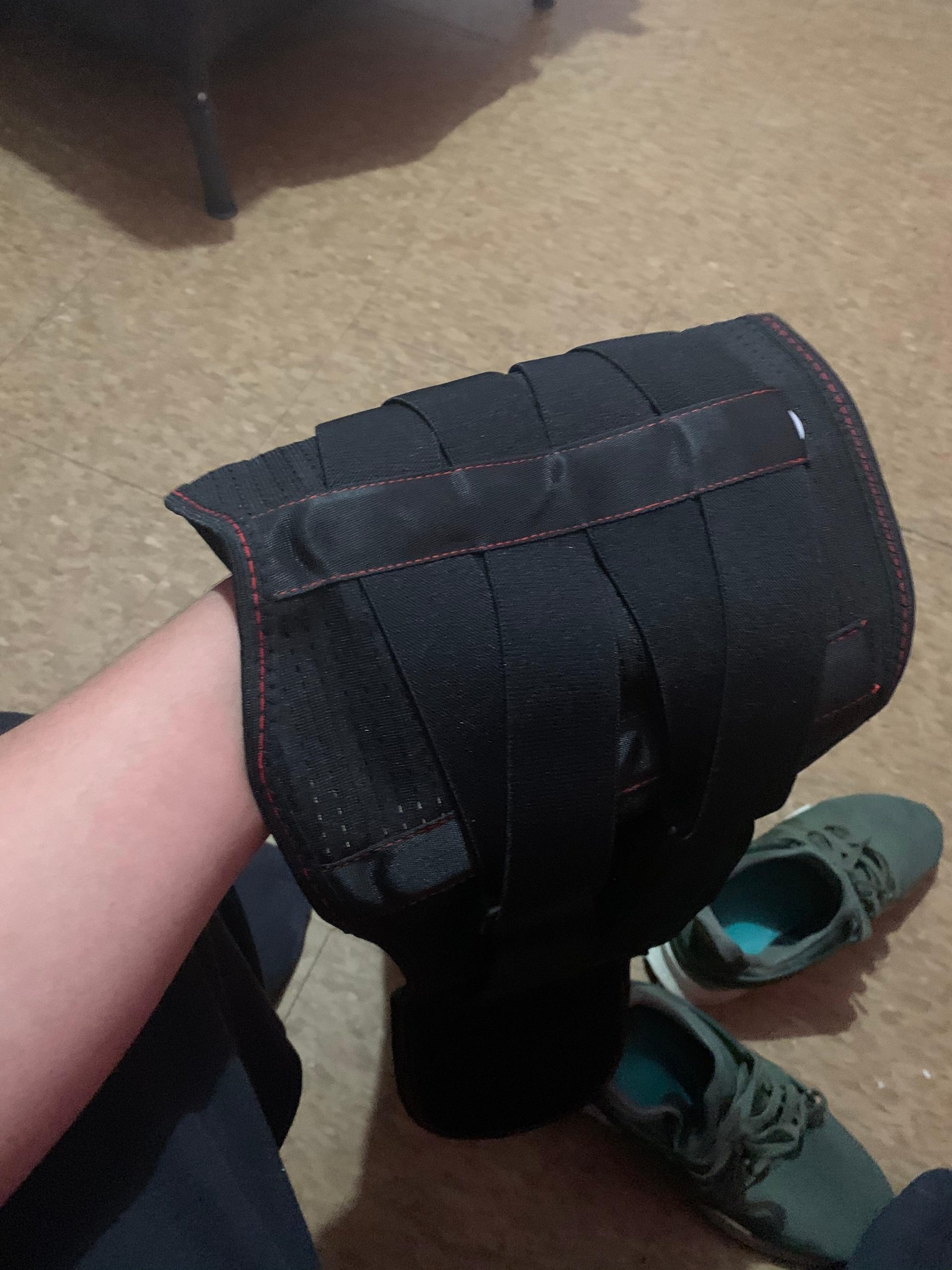 NeoTech Care Back Belt Support for Men or Women - Breathable & Adjustable Lower Back Brace - Double Pull Compression Straps (Black, Size L) customer photo 2
