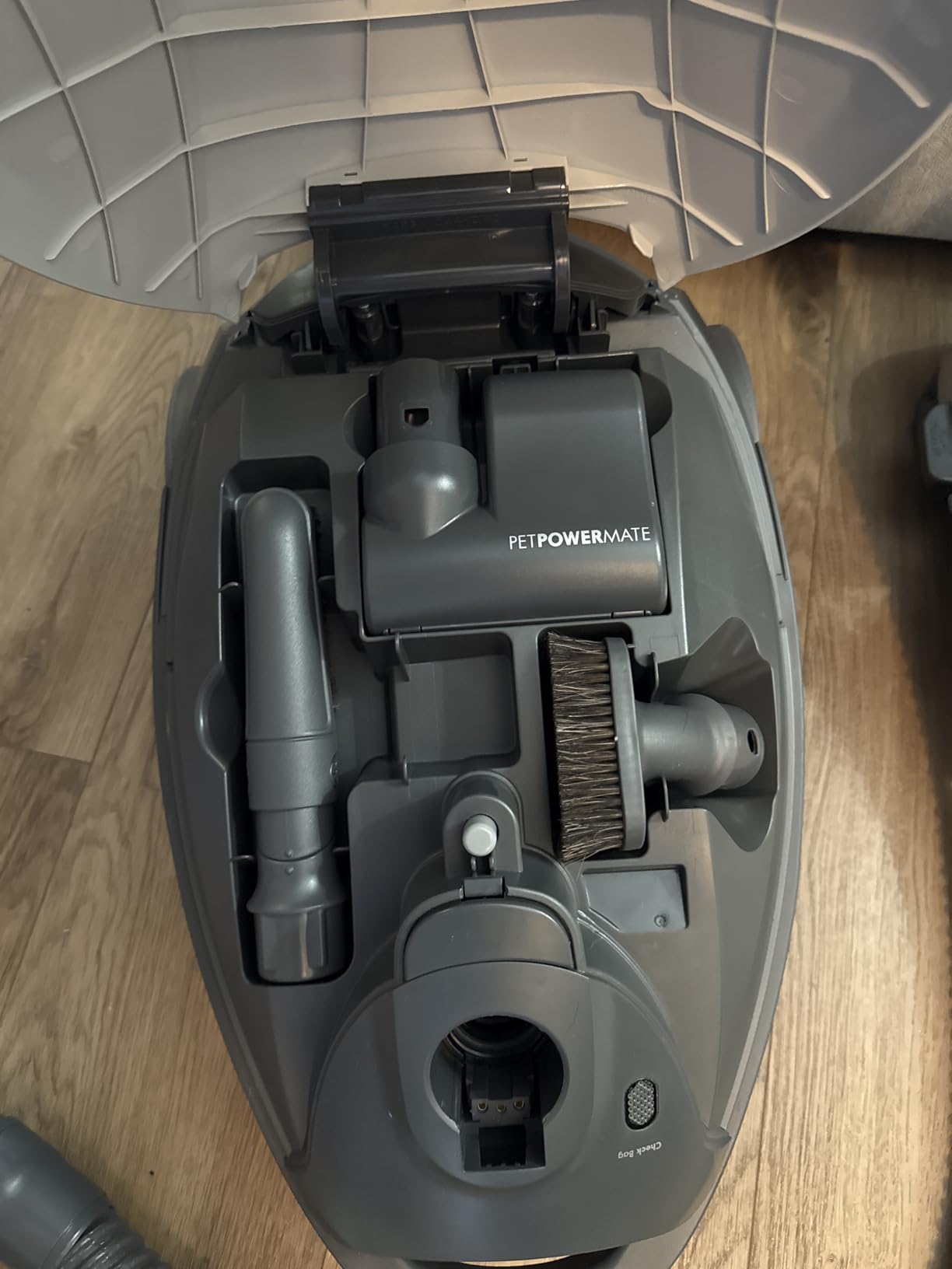 Kenmore 81214 200 Series Pet Friendly Lightweight Bagged Canister Vacuum with HEPA, 2 Motor System, and 3 Cleaning Tools-Orange customer photo 1