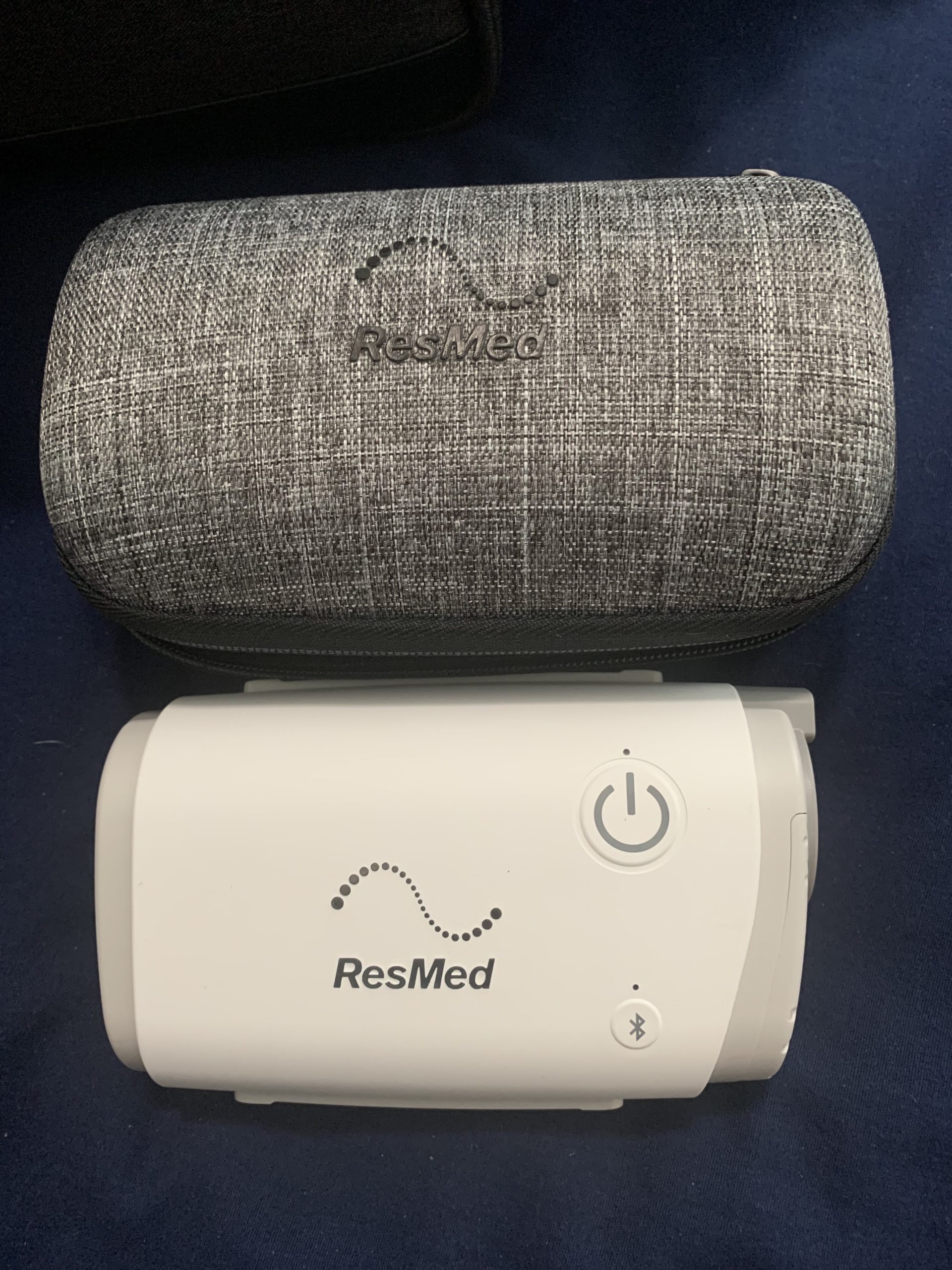 Resmed Airmini Hard Travel Case - Slim CPAP Travel Case with EVA Foam & Easy-to-Open Zip - Water-Resistant CPAP Accessory customer photo 1