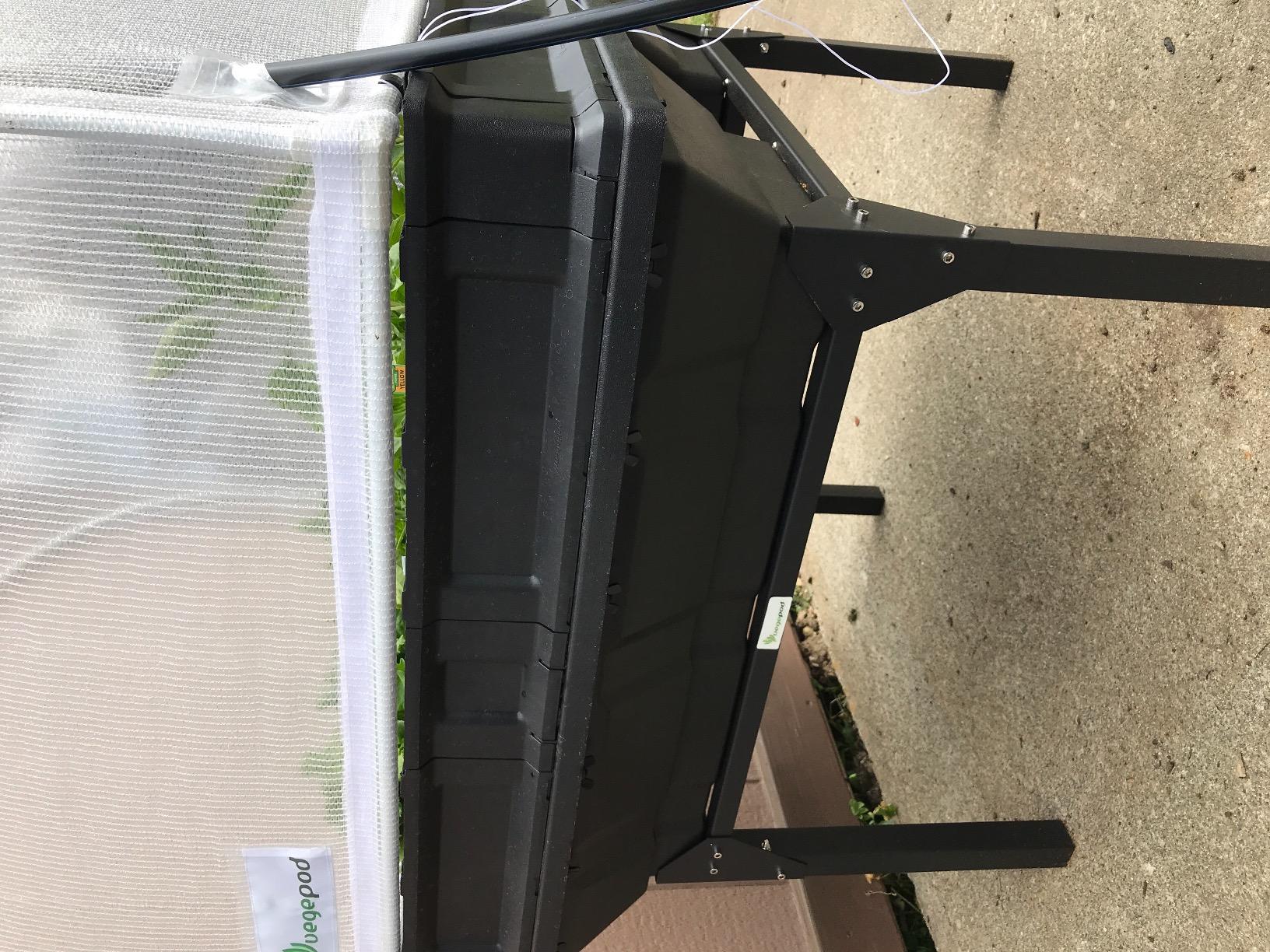 vegepod - Raised Garden Bed - Self Watering Container Garden Kit with Protective Cover, Easily Elevated to Waist Height, 2 Years Warranty (Medium, Stand) customer photo 1