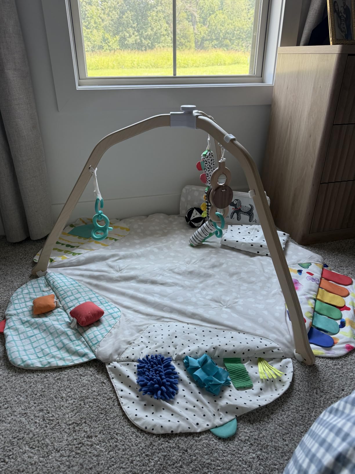 Lovevery, The Play Gym, 5-Stage Baby Developmental for Full Year of Play customer photo 1