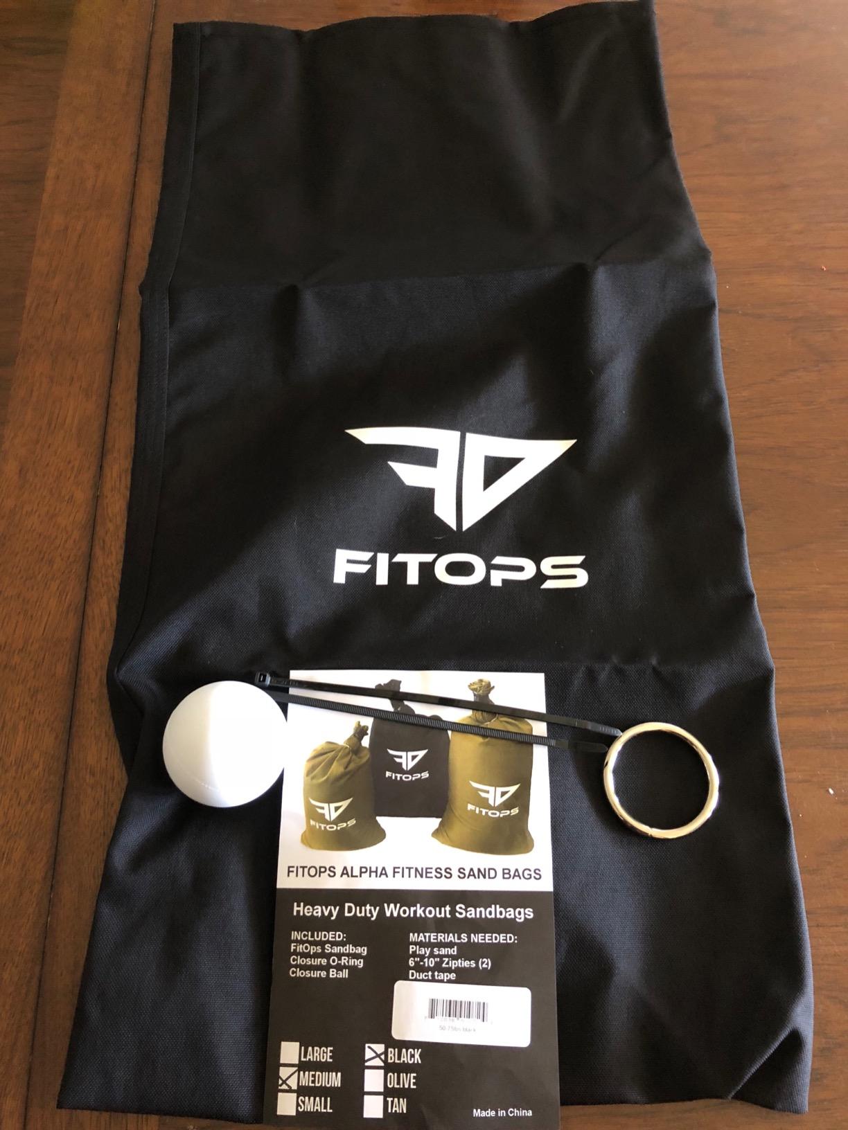 Alpha Sand Bags - Handle-Less Exercise Weight Fitness Sandbags customer photo 1