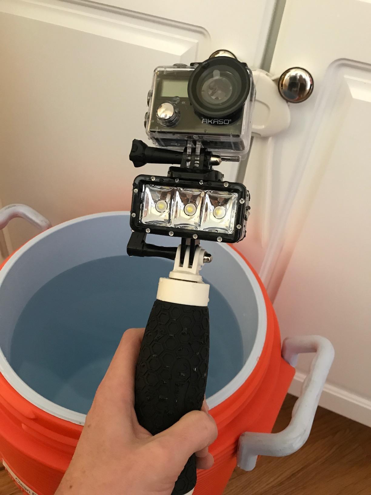 AKASO Brave 4 Action Camera 4K30 Ultra Hd Waterproof Underwater Camera | 20MP EIS WiFi Remote Control 170° FOV 5X Zoom Sport Camera customer photo 1