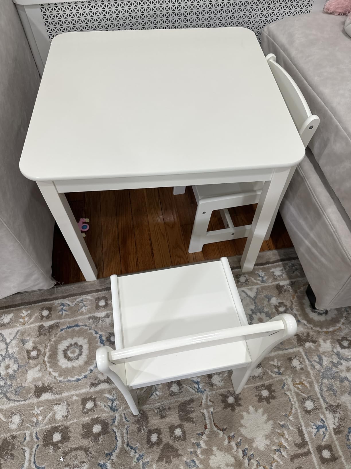 Delta Children MySize Table & 2 Chairs Set, Grey customer photo 1