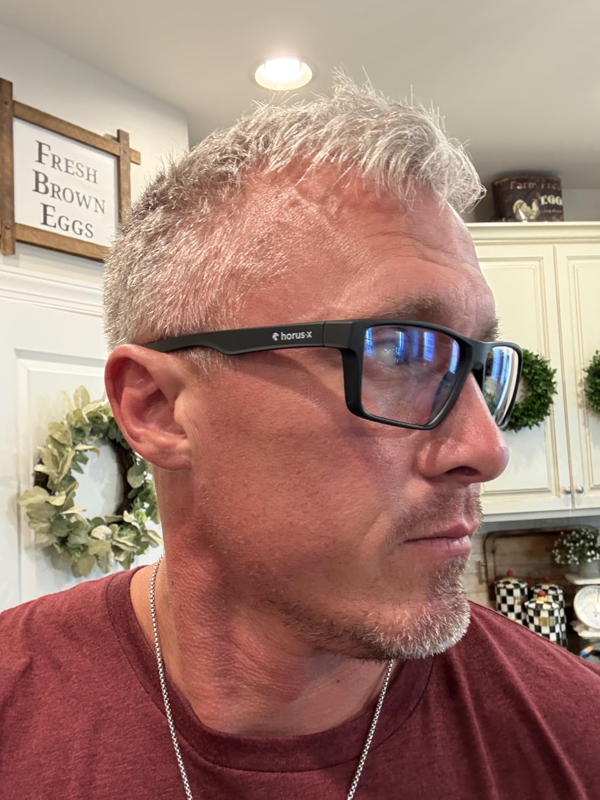 Horus X Blue Light Glasses Men Women | For Screen Anti-Fatigue Eye Migraine customer photo 1