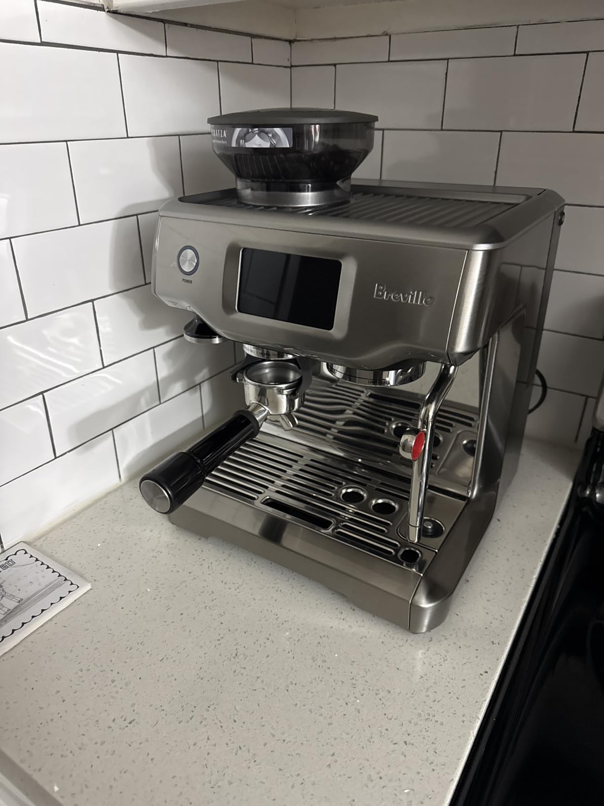 Breville BES880BSS Barista Touch Espresso Machine, Brushed Stainless Steel customer photo 2