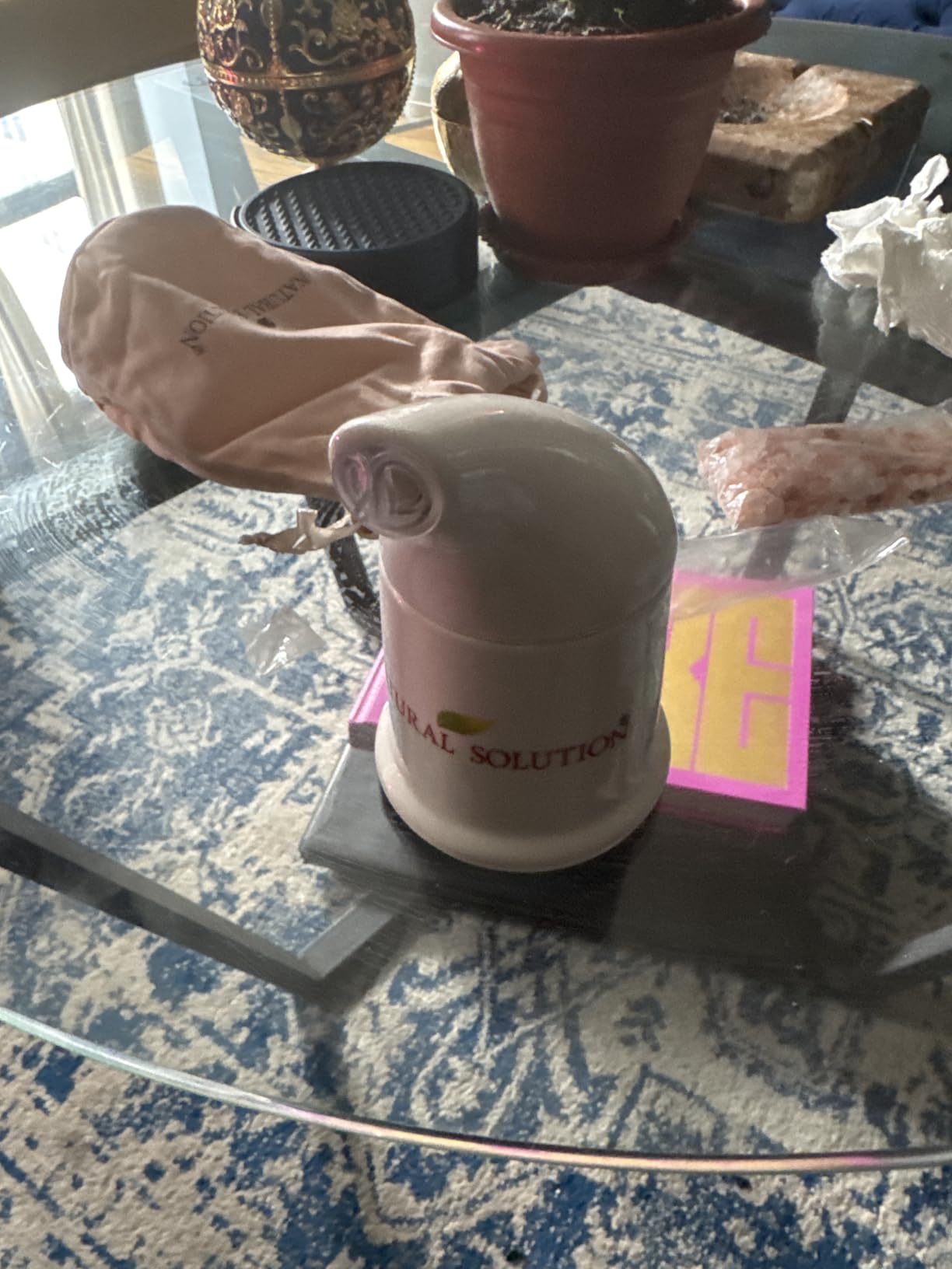 Natural Solution Ceramic Salt Inhaler with 2 Himalayan Pink Salt Refills customer photo 2