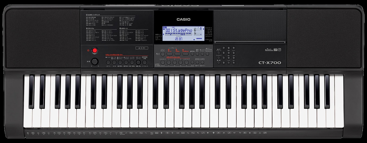 Casio CT-X700 61-Key Portable Keyboard - 600 Tones, AiX Sound Engine, 195 Rhythms, for Musicians, Performers, Lessons and Everyday Practice customer photo 1