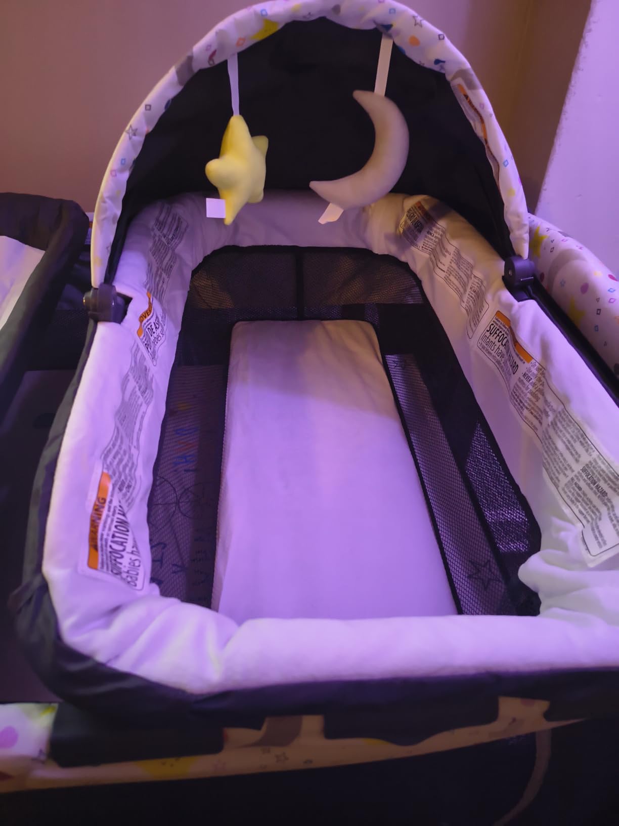 Baby Trend Lil' Snooze Deluxe II Nursery Center, Twinkle Twinkle Little Moon customer photo 1