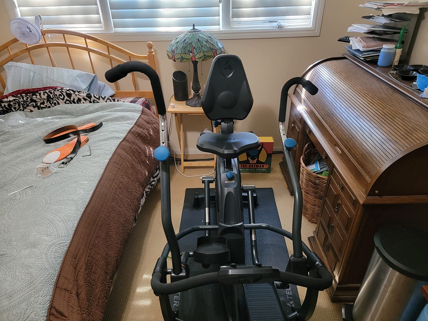 Teeter FreeStep Recumbent Cross Trainer Stepper, Zero-Impact Exercise Bike Alternative w/Patented Physical Therapy Stride, Up to 350lb, Free App w/Trainer Workouts customer photo 1
