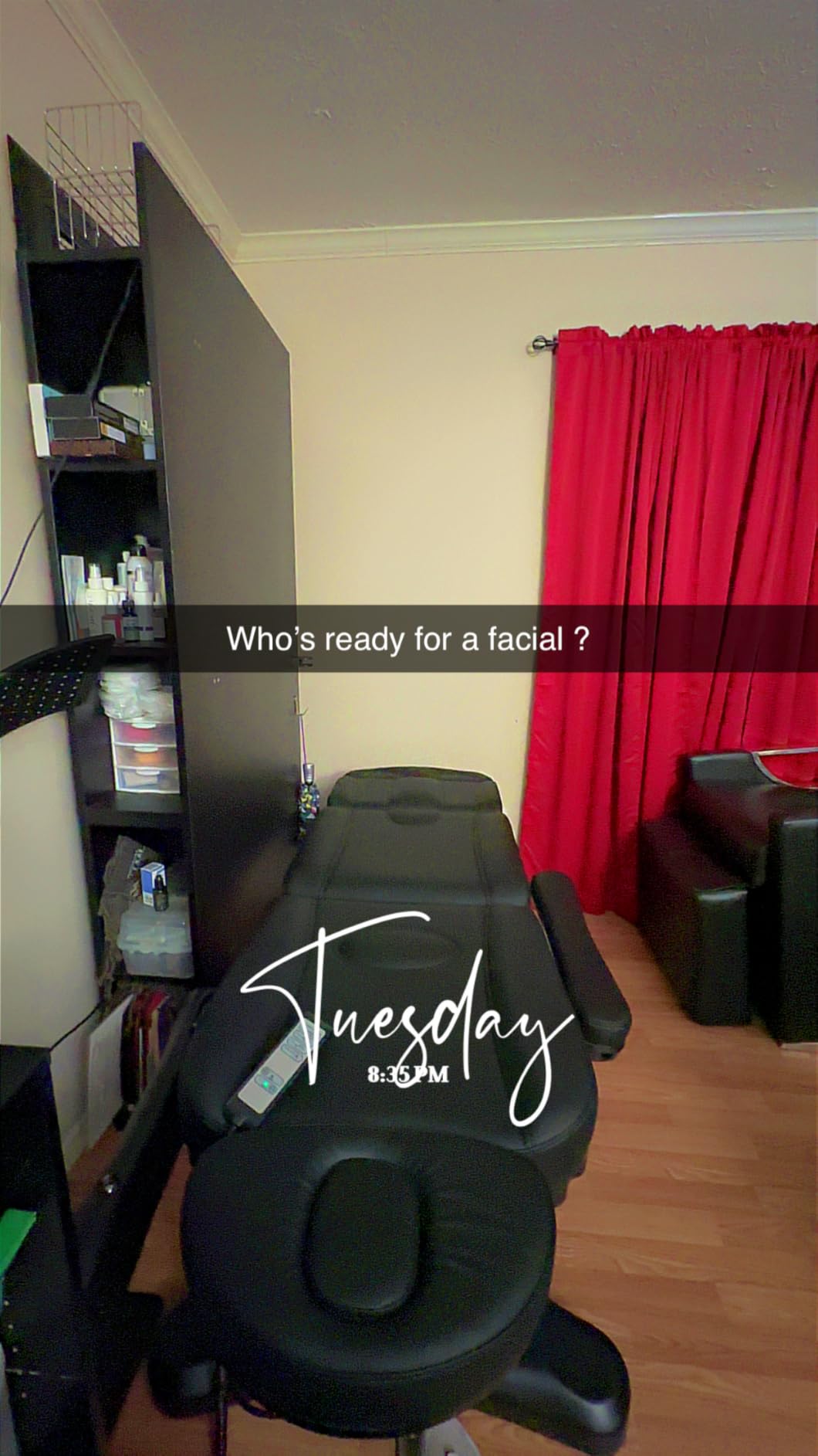 SKINACT Malibu Electric Medical Spa Facial Treatment Chair/Table with 240 Degree Swivel Base, Adjustable Backrest, Leg Rest and Wired Hand Remote Control (Black) customer photo 1