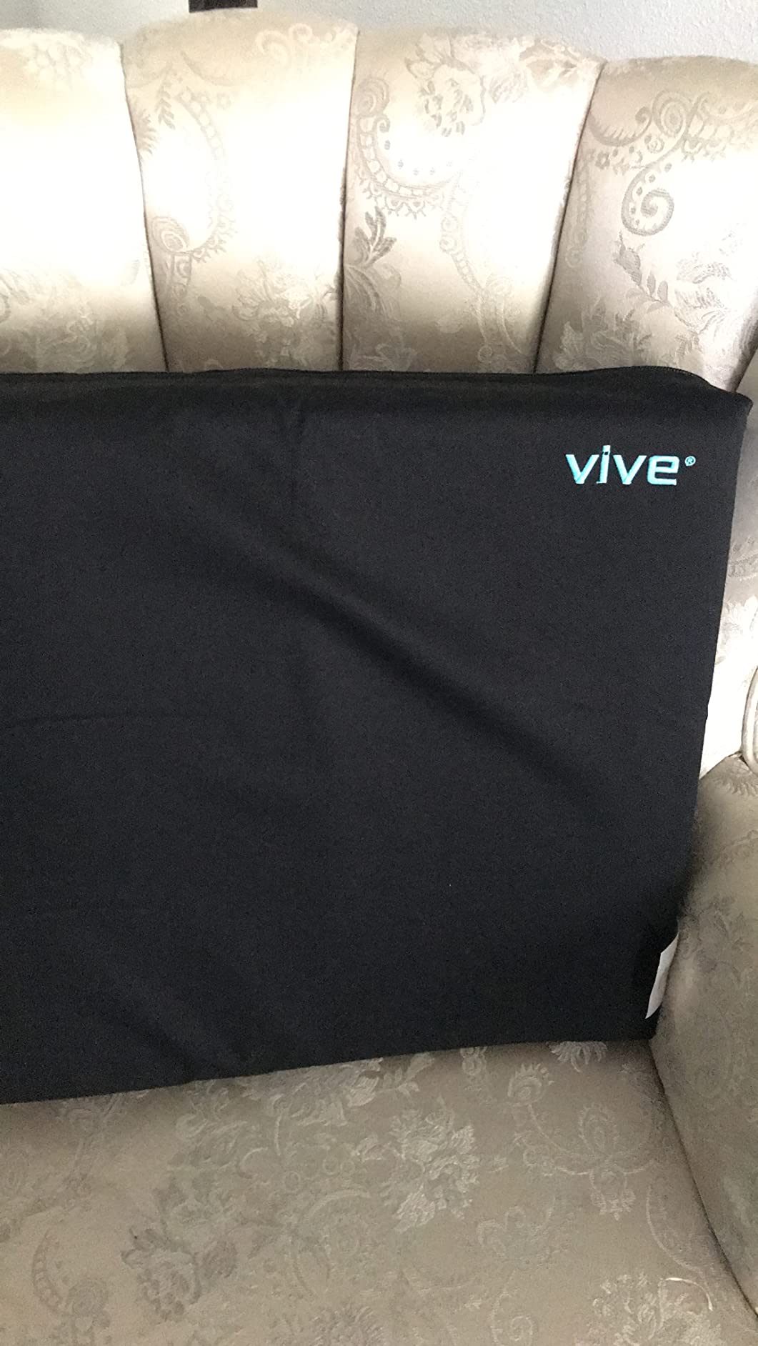 Vive Wheelchair Cushion - Gel Seat Pad for Coccyx, Orthopedic Back Support, Sciatica & Tailbone Pain Relief - Waterproof Cover + 4 Layer Foam Support & Comfort for Pressure Sore & Ulcers customer photo 2