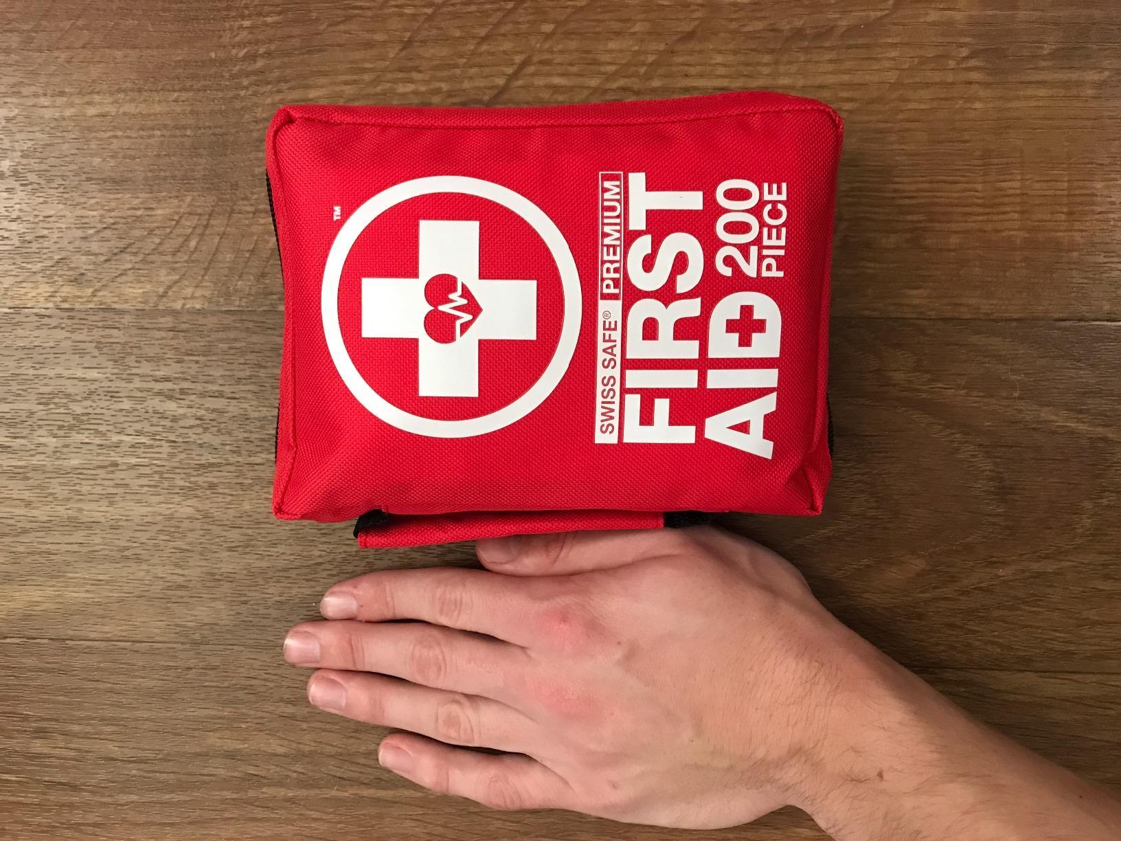 Swiss Safe 2-in-1 First Aid Kit for Car, Travel and Home, 348 Pieces, Large Hardcase with Bonus Mini Kit for Medical Emergency, Survival and Camping customer photo 1