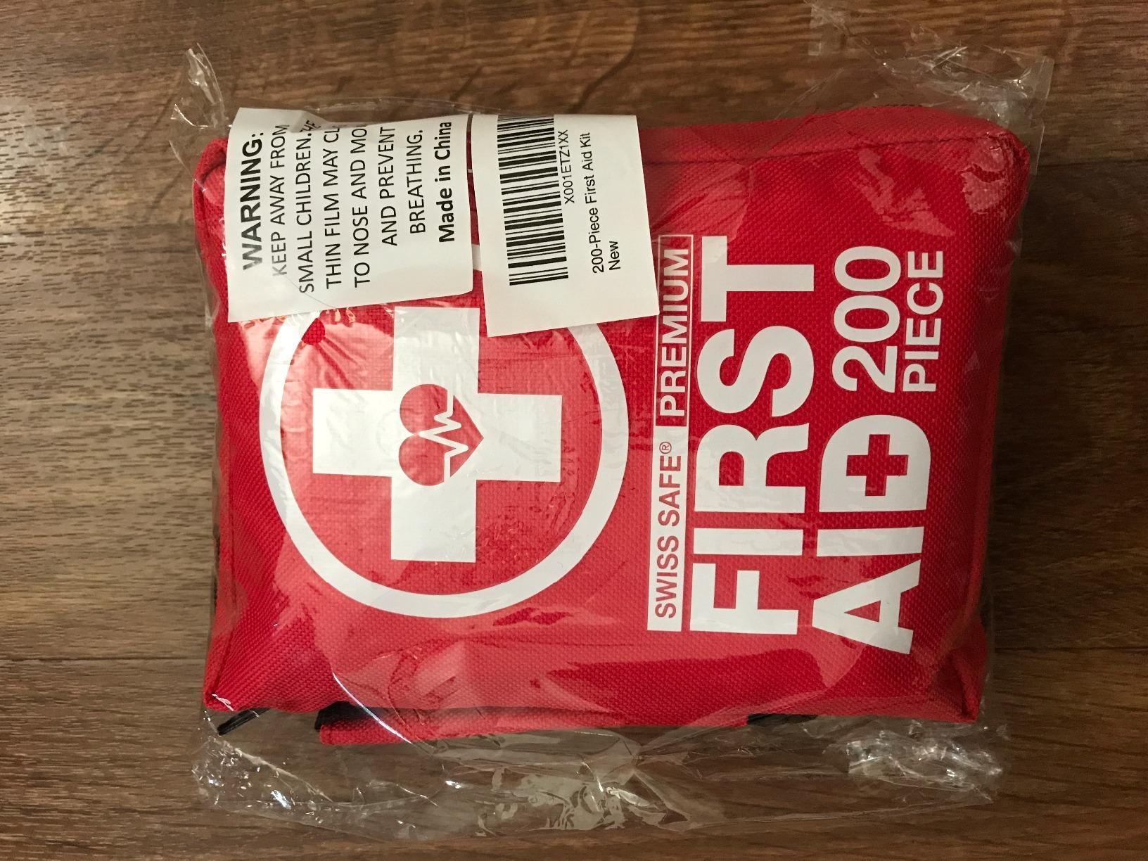 Swiss Safe 2-in-1 First Aid Kit for Car, Travel and Home, 348 Pieces, Large Hardcase with Bonus Mini Kit for Medical Emergency, Survival and Camping customer photo 2