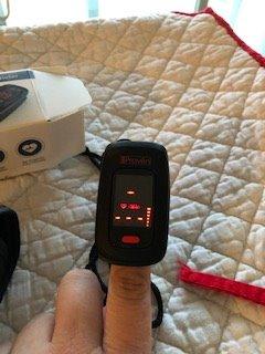 iProven Pulse Oximeter Fingertip for Oxygen Saturation & Respiratory Rate customer photo 1