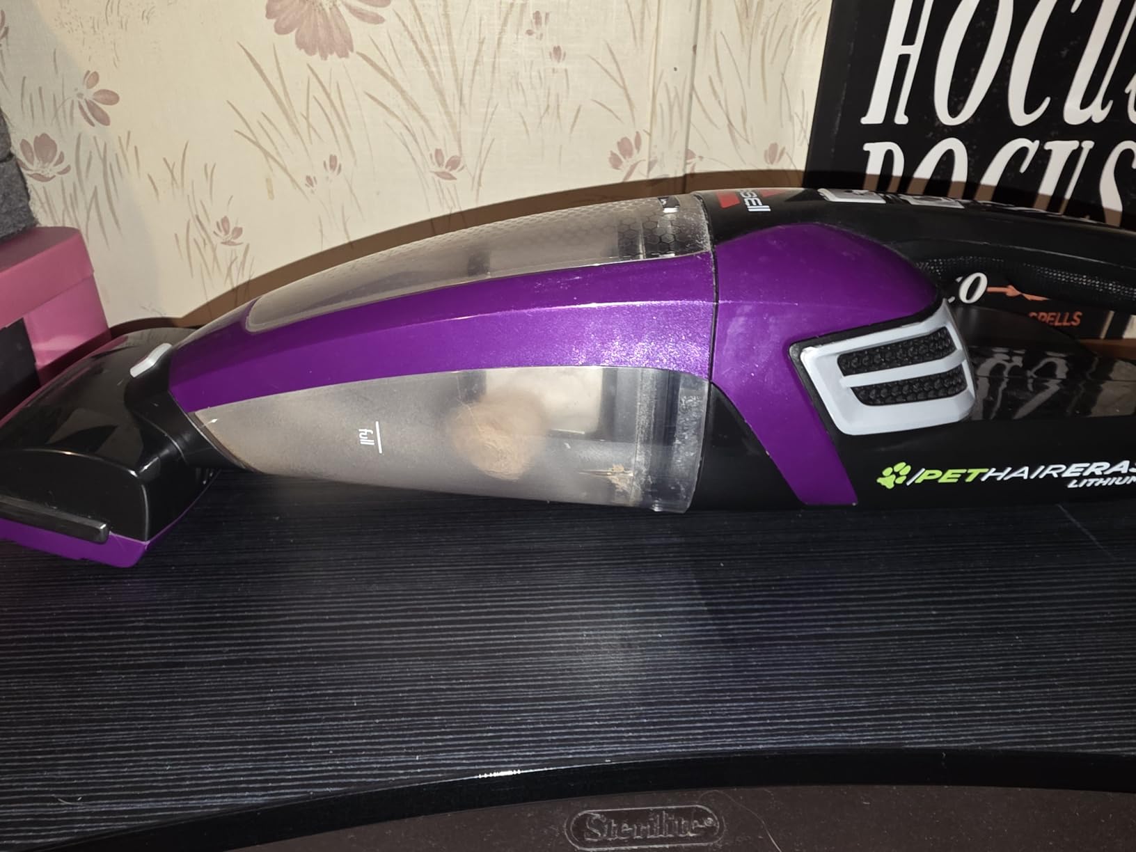 Bissell Pet Hair Eraser Cordless Hand Vacuum, Home, Auto & Pet, 2390A | Lithium Ion battery for consistent power customer photo 2