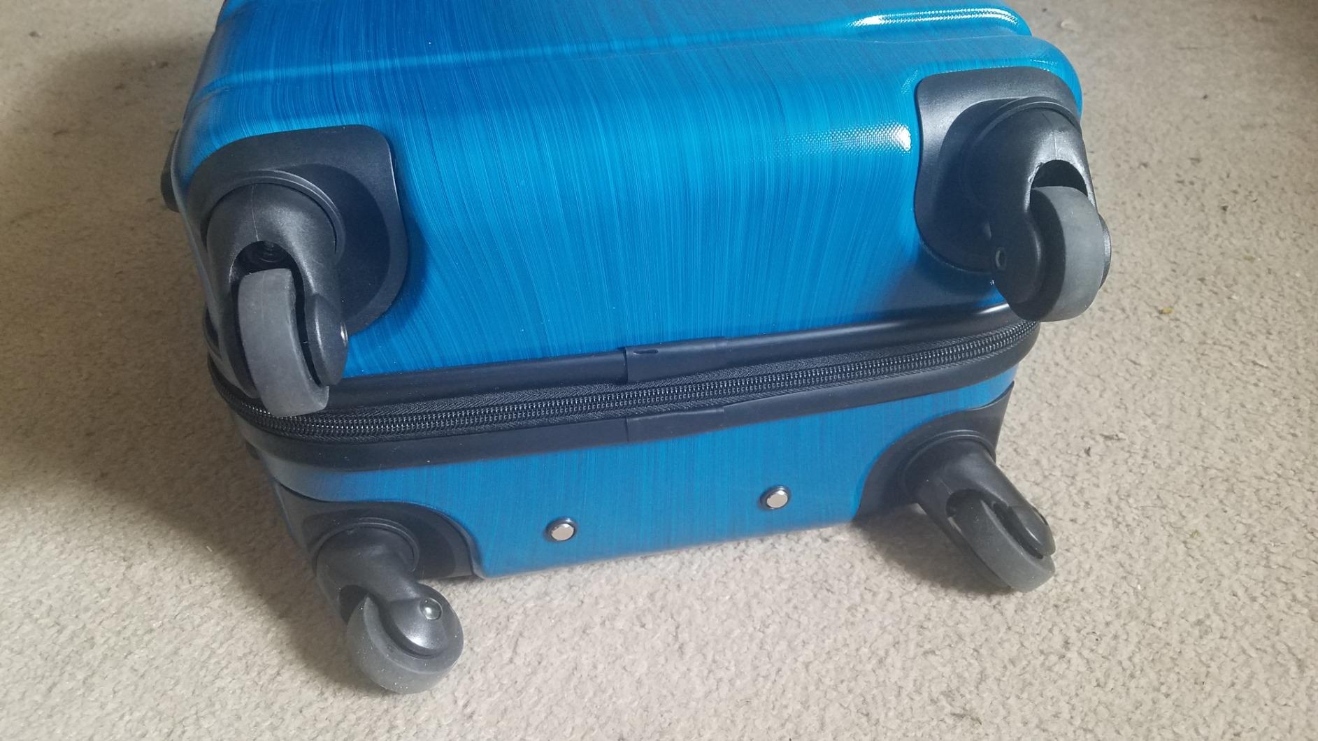 Coolife Carry On Luggage Hardside Suitcase with Spinner Wheels, 20in | 22x14x9 Airline Approved, Lightweight ABS+PC, Travel Suitcase with TSA Lock, Spinner Wheels, Durable Zipper, Charcoal customer photo 2