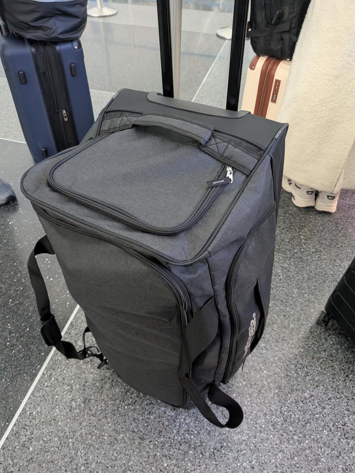 Duffel Bag with Rolling Wheels customer photo 1