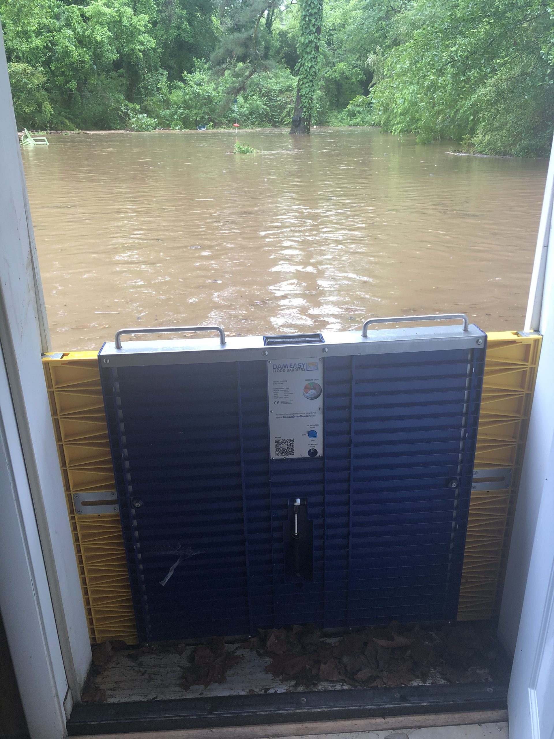 Door Dam Flood Barrier - Residential Flood Protection up to 28 inches for Doorways customer photo 1
