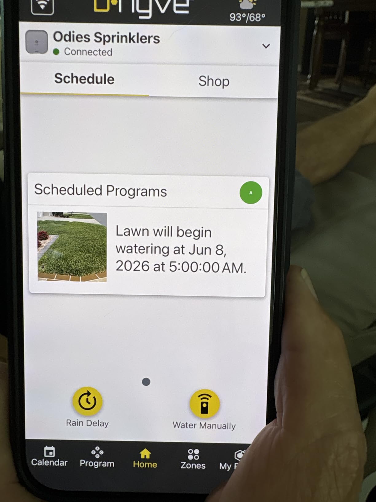 Orbit B-hyve Indoor Smart Sprinkler Controller - 8-Zone - WiFi Irrigation Controller - App Controlled Irrigation with Weather Adjustment - Easy Installation Smart Home Ready Device - 57925 customer photo 1