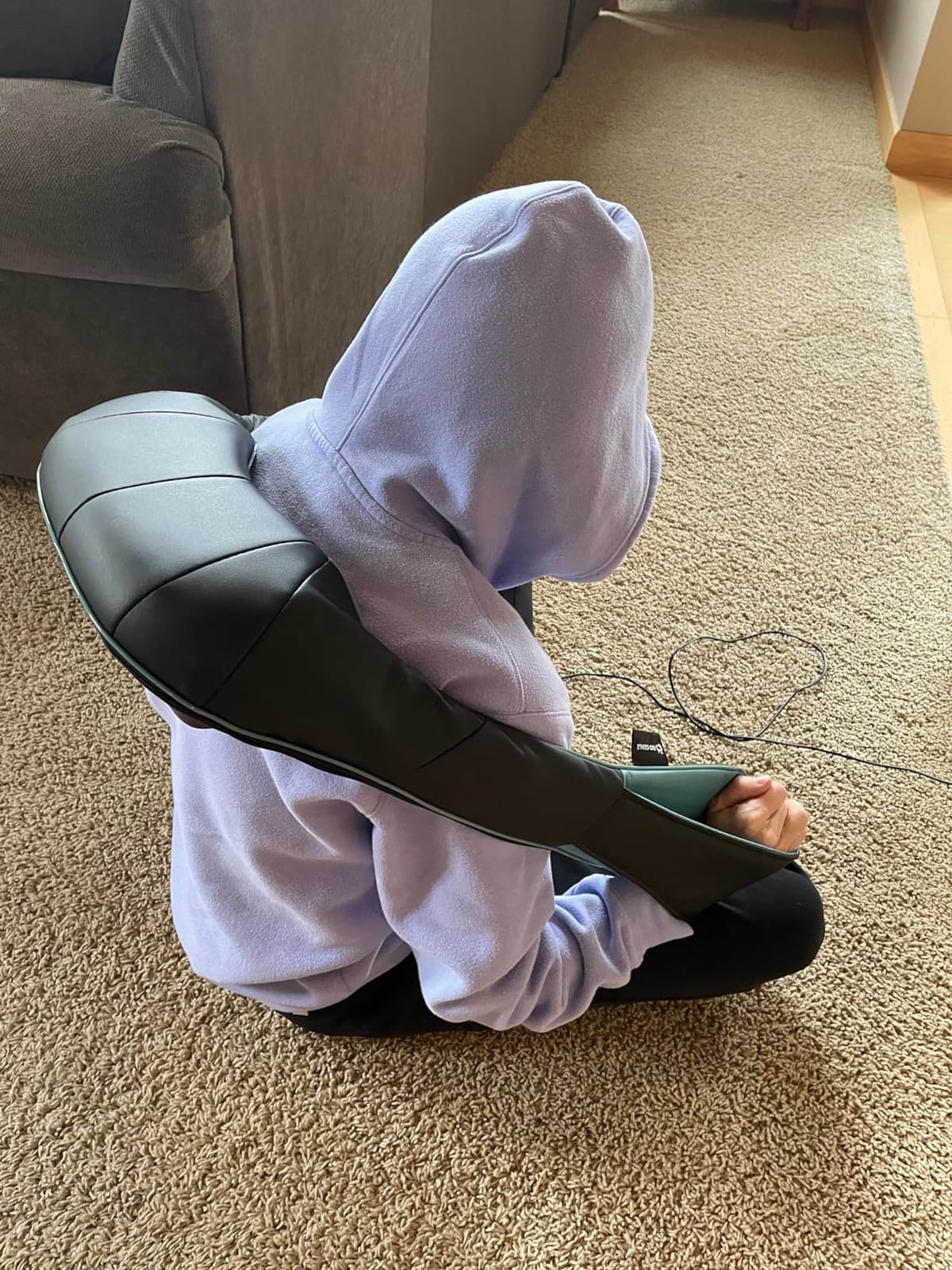 Mo Cuishle Shiatsu Neck Massager for Pain Relief Deep Tissue, Gifts for Men customer photo 1