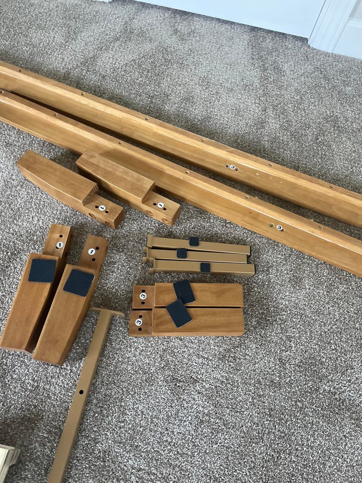 Mellow Naturalista Classic - 12 Inch Solid Wood Platform Bed with Wooden Slats, No Box Spring Needed, Easy Assembly, King, Natural Pine customer photo 2