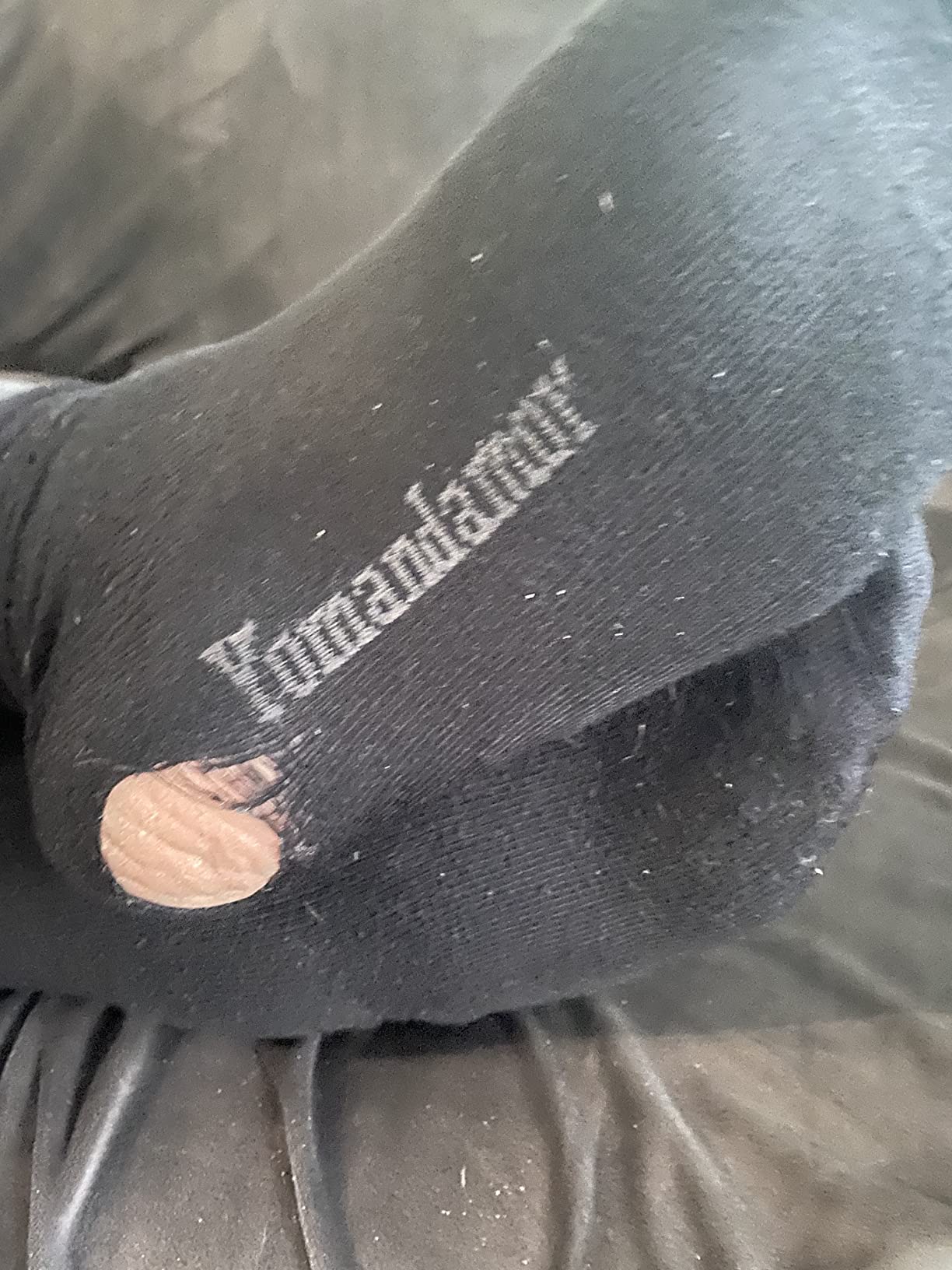 Yomandamor Mens Coolmax Ankle Wide Stretched Diabetic Socks with Seamless Toe, 5 Pairs customer photo 1