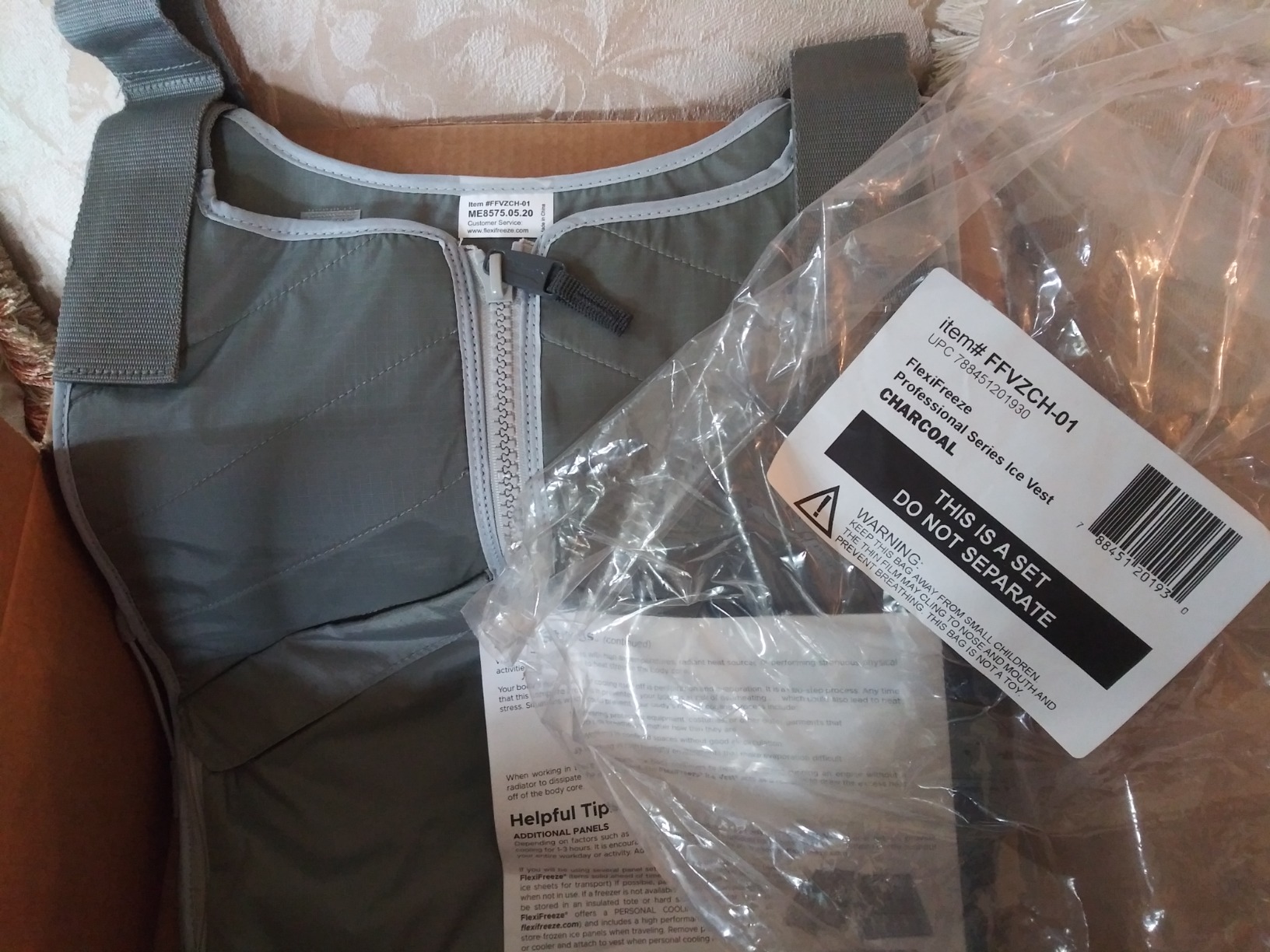 FlexiFreeze Professional Series Ice Vest customer photo 2