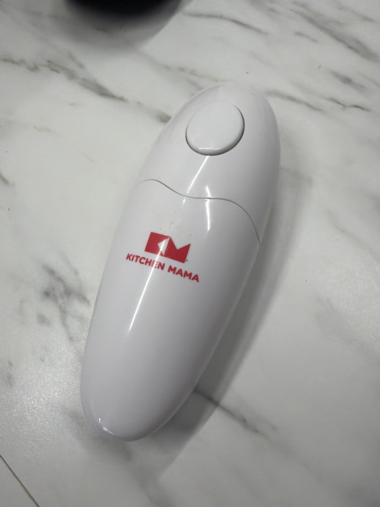 Kitchen Mama Auto Electric Can Opener, Red | Automatic, Hands Free, Smooth Edge, Food-Safe, Battery Operated customer photo 1