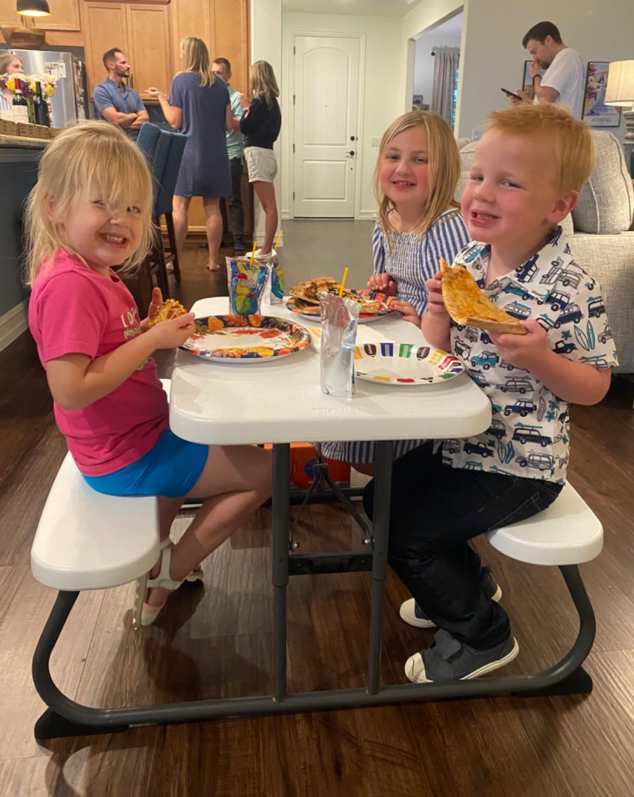 LIFETIME Kid's Picnic Table, White customer photo 1