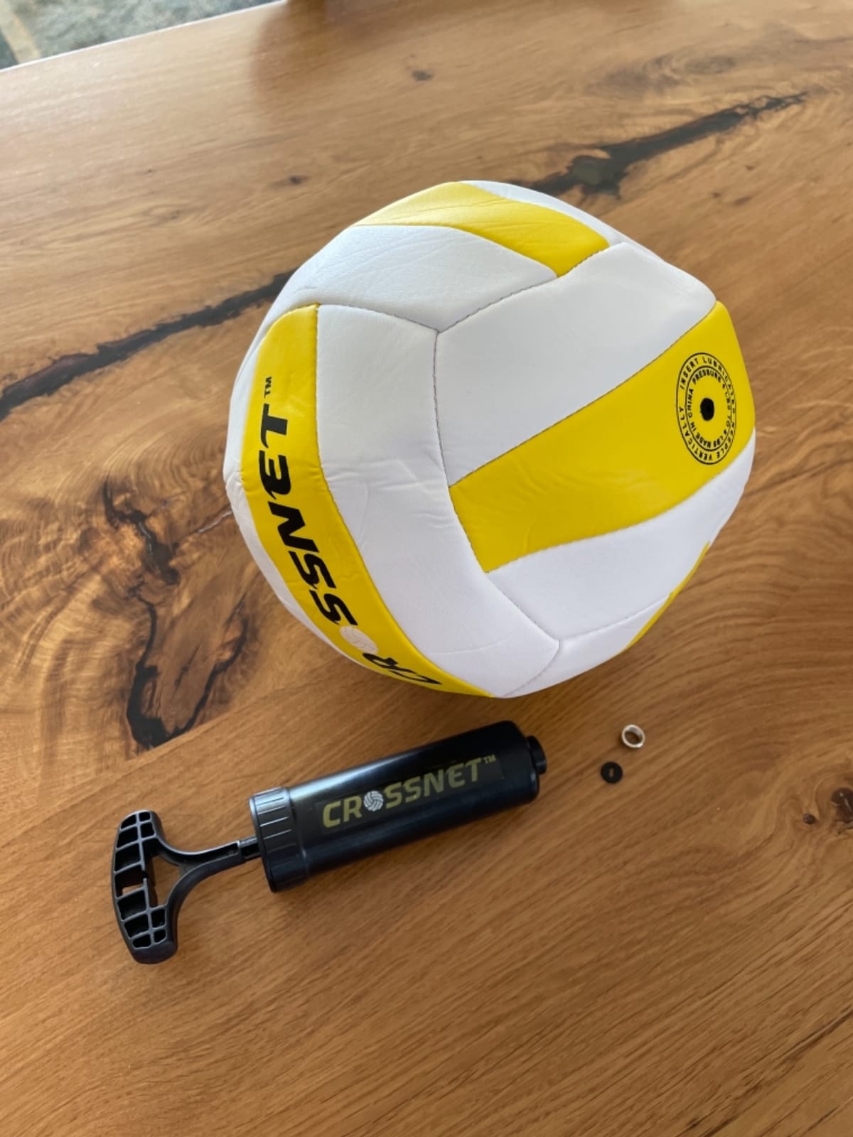 Vivere CROSSNET Quick Assemble 4 Square Volleyball Game Set for Adults and Kids with Volleyball Net, Backpack and Ball for Outdoor Games customer photo 1