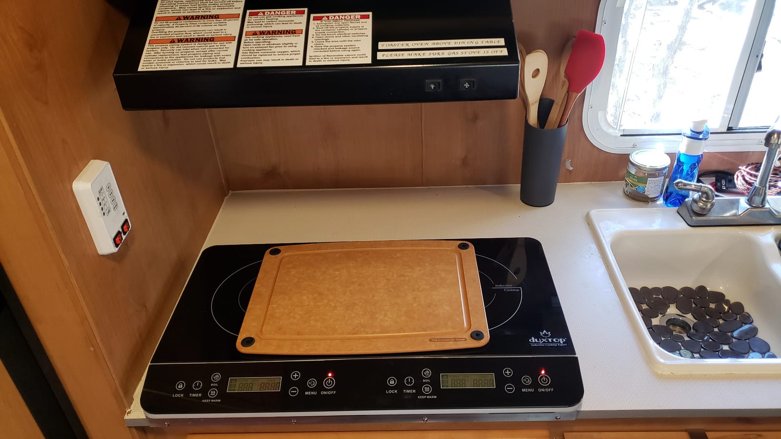 Duxtop LCD Portable Double Induction Cooktop 1800W Digital Electric Countertop Burner Sensor Touch Stove, 9620LS/BT-350DZ | Induction Cooktop 2 Burner Digital Electric Sensor Touch Stove BT-350DZ customer photo 2