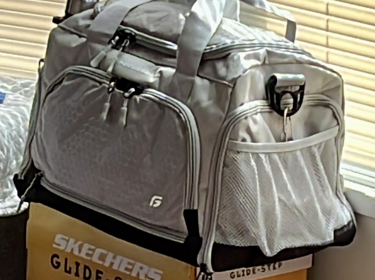 Ultimate Gym Bag 2.0: The Durable Crowdsource Designed Duffel Bag with 10 Optimal Compartments Including Water Resistant Pouch customer photo 1