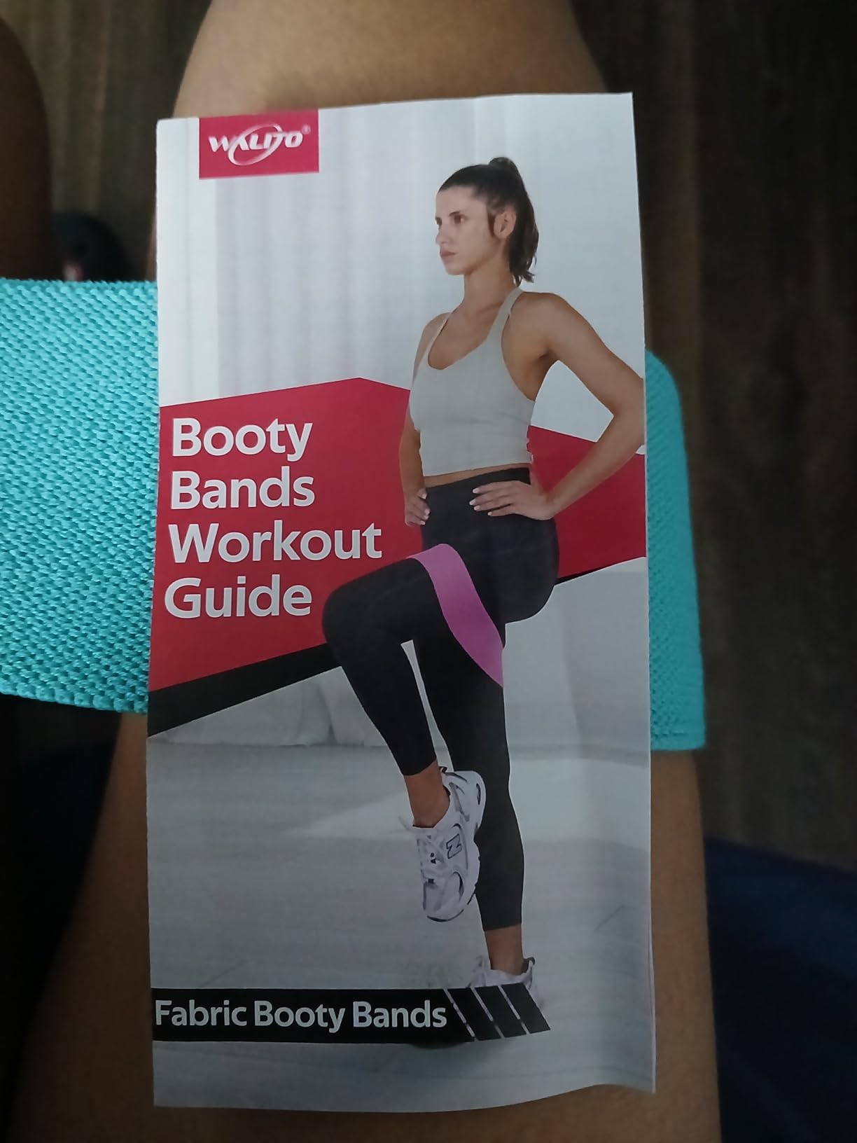 Fabric Resistance Bands for Working Out, Exercise Bands for Glutes and Legs | Workout Band for Women and Men, Elastic Booty Band Set for Squats, Hip, Thigh, Yoga, Pilates, Rehab, Fitness and Home Workout customer photo 1