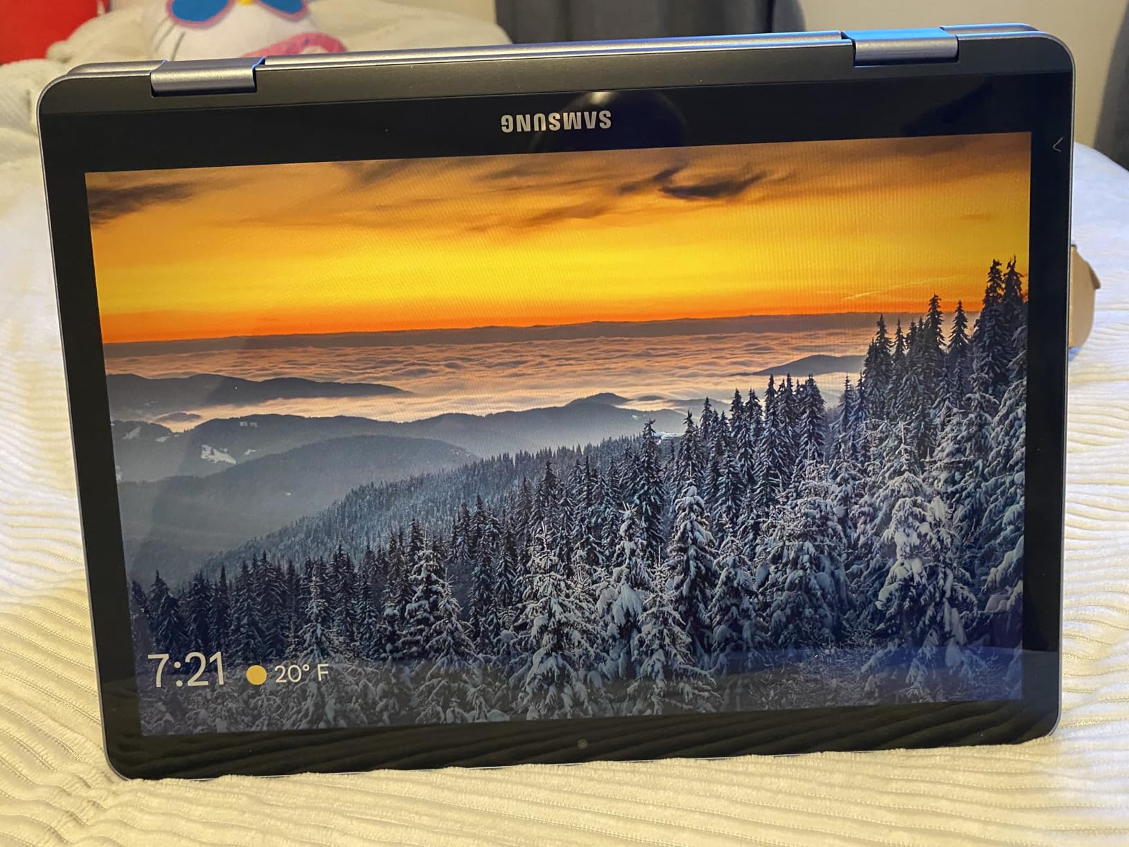 Samsung Chromebook Plus V2 2-in-1 Laptop, 4GB RAM, 64GB eMMC, 13MP Camera, Chrome OS, 12.2 inch, 16:10 Aspect Ratio, XE520QAB-K03US Light Titan customer photo 2