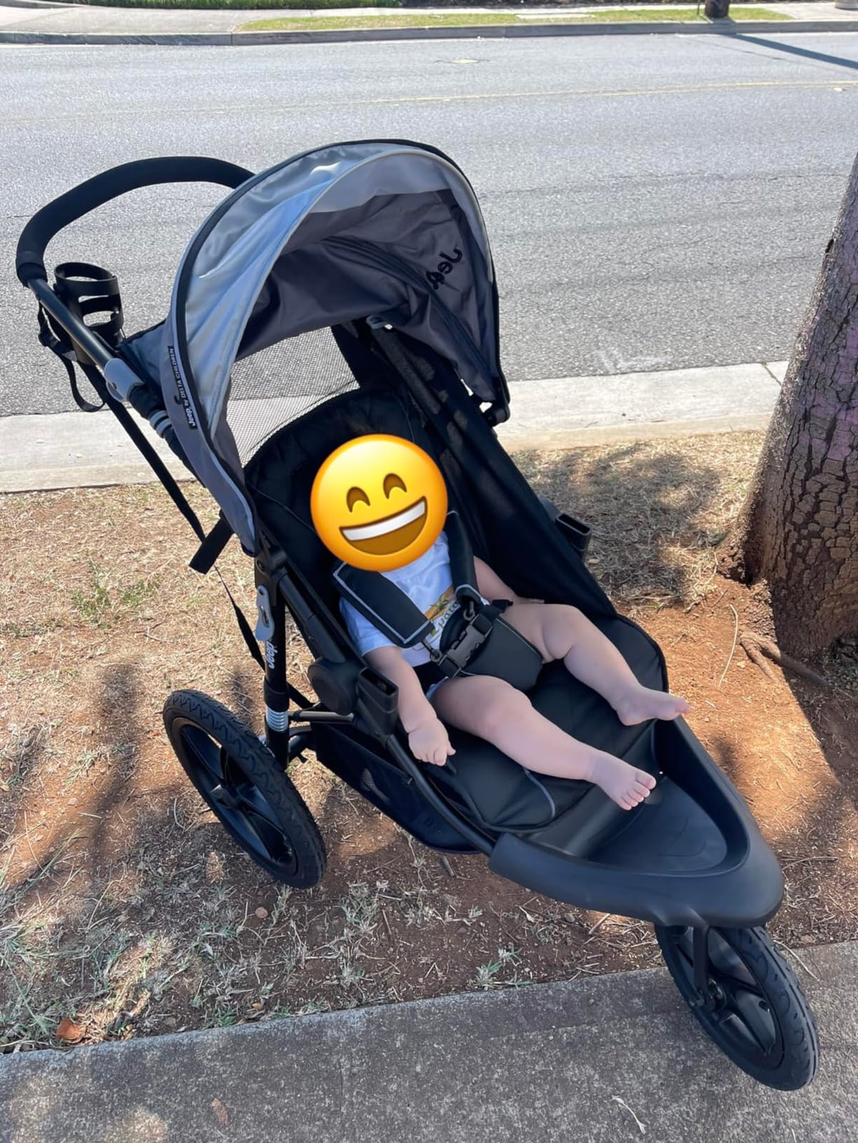 Jeep Classic Jogging Stroller by Delta Children, Grey customer photo 1